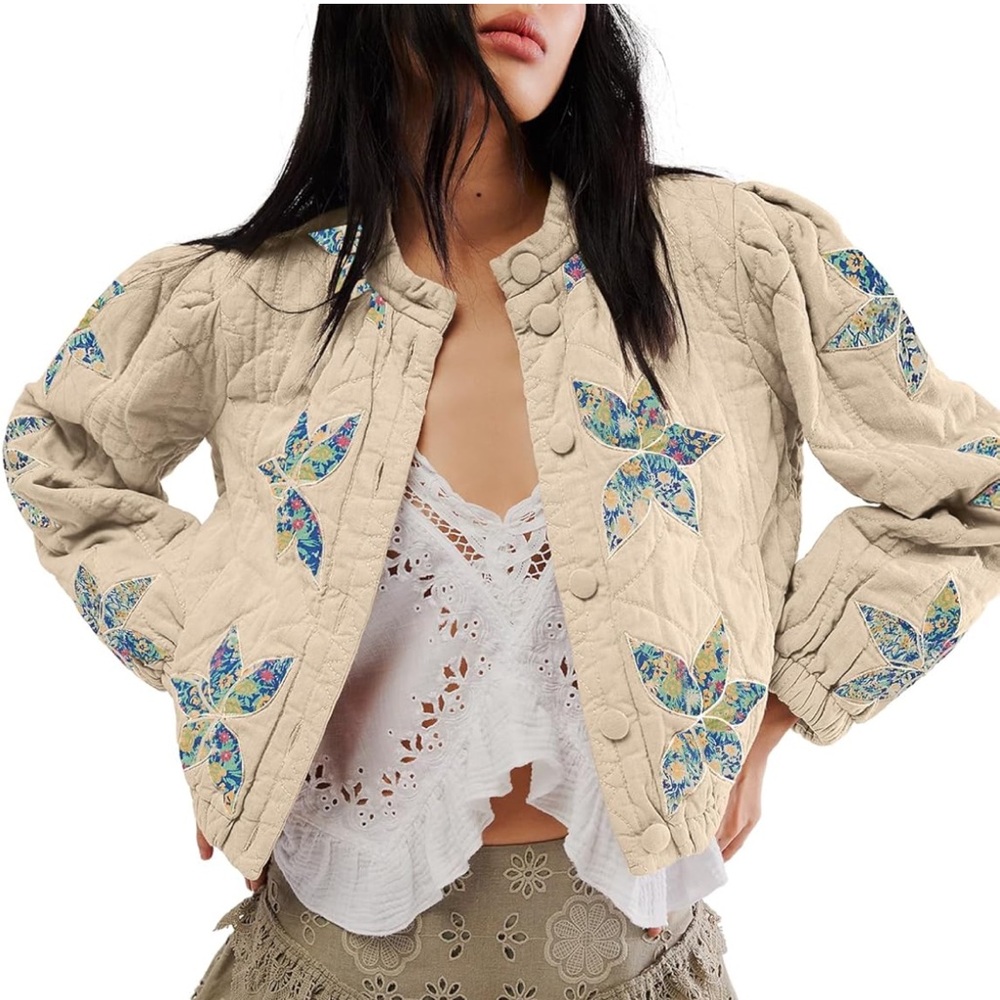 Quilted Bomber Jacket Unbranded